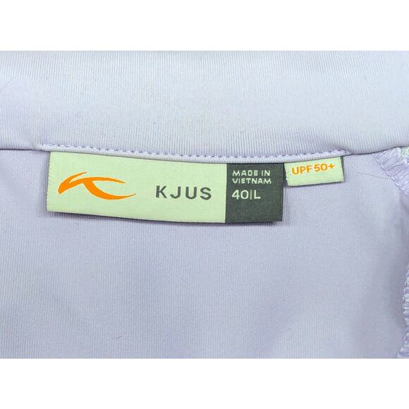 KJUS Women's Jacket - Lavender, Emelia Midlayer, Double Zip, UPF 50+, Size Large - Picture 2 of 4